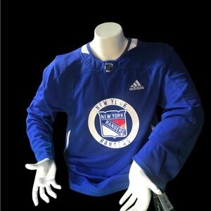 "Authentic Adidas New York Rangers NHL Jersey – Size 46 – Excellent Condition